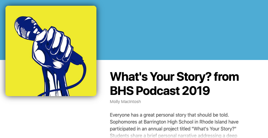 What's Your Story? From BHS Podcast 2019