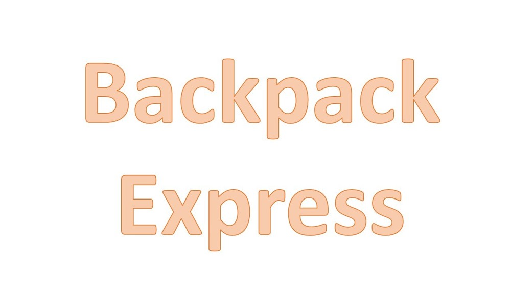 Backpack Express--March 12, 2020